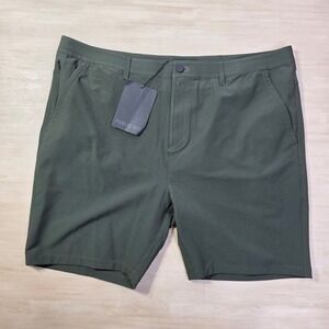 Public Rec Workday Short Green Mens Size 42 Zipper Pocket New